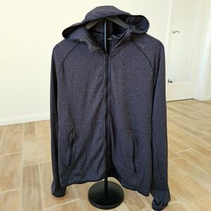 CRZ YOGA Women's Hooded Full-Zip Hoodes Jacket XL